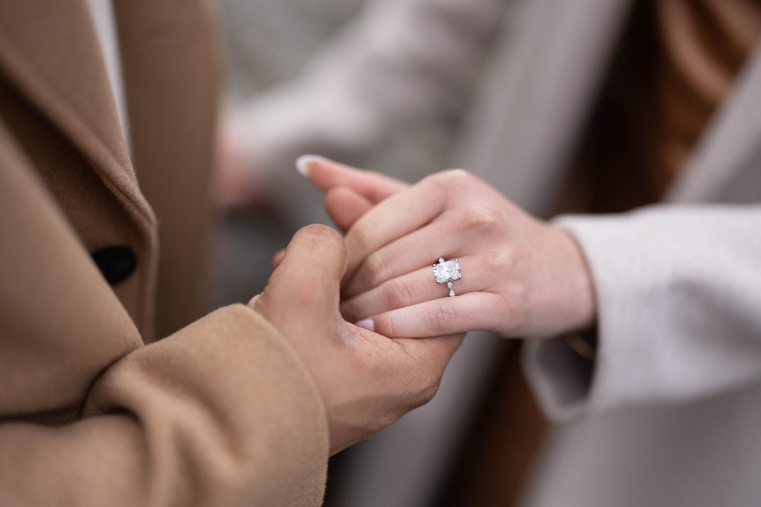 lab-created diamond Engagement Rings