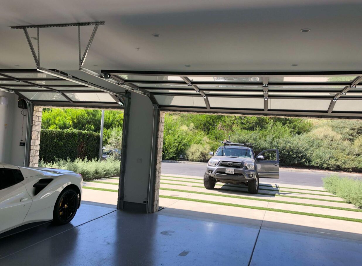 garage door track repair