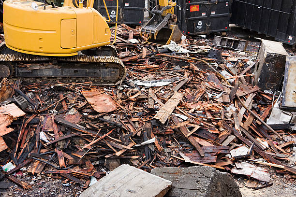 fire damage demolition